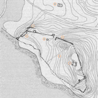 Ground plan of the Byzantine Polystylon.