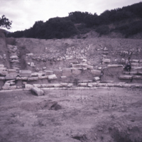 View of the Ancient Theater in 2000.