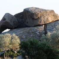 Ismaros boulders made of granite.