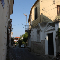 You are on Orpheus Street and you go up towards Mitropoleos Square.