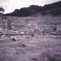 View of the Ancient Theater in 2000.