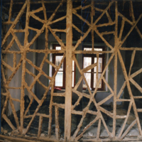 Premises of the Greek Community of Xanthi. Interior of the building being renovated by PAKETHRA (Thrace Cultural Development Center) in 1993-1994.