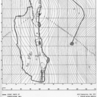 Topographic diagram of St. George Acropolis.