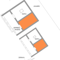 Floor plan of the Sanctuary. South apartments