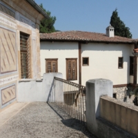 Anna Kaloudis - Kougioumtzoglou Mansion. View from the terrace to Orpheus Street.