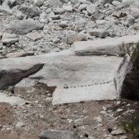 Quarry of Group B. Unfinished column.