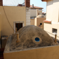 Folklore and Historical Museum of Xanthi. The steam bath in the yard.