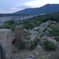 Ismaros the megalithic gate and the west walls.