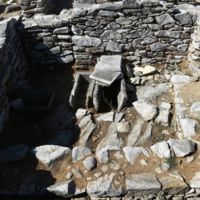 Northern basilica. A room with funerary use.