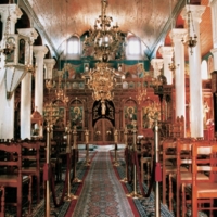 St John the Baptist Cathedral. Interior of the church.