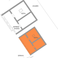 Floor plan of the Sanctuary. South building.