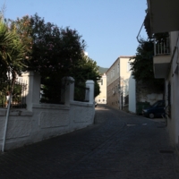 You are on Lefkada Street and you go up for a while towards Mitropoleos Square.