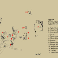 Ground plan of the archaeological site.