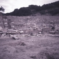 Άποψη του Αρχαίου Θεάτρου το 2000.